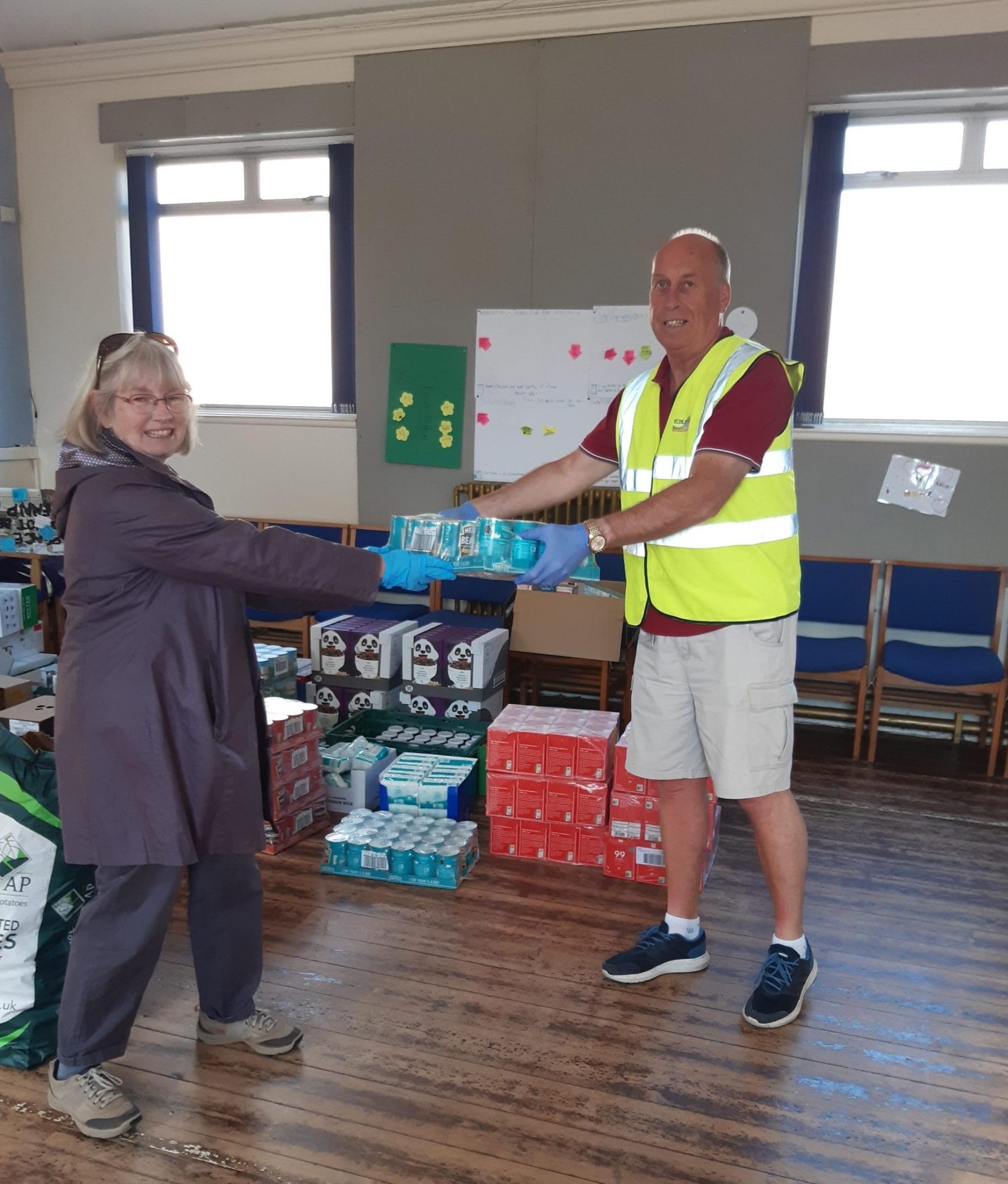 Foodbank Eyemouth Colin Playfair